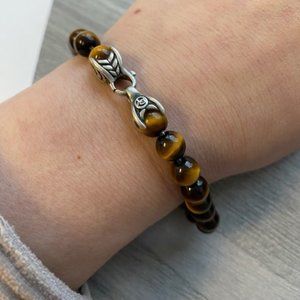 David Yurman Tigers Eye Bracelet